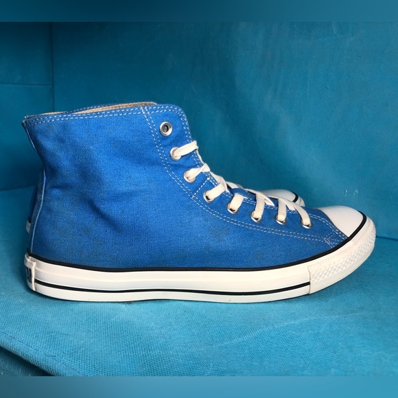 Blue Converse Chuck Taylor double upper - Picture 9 of 16